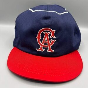 Vintage Los Angeles Angels Halo Hat Men Blue MLB Snap Back Cap California